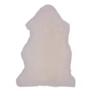 Lammfellteppich "Ivory" weiß