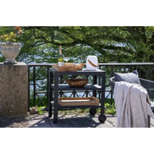 Teak Tablett "Faro", 3er Set