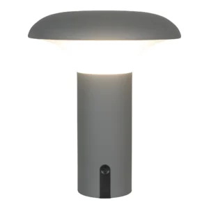 LED Lampe "Olli", mattgrau